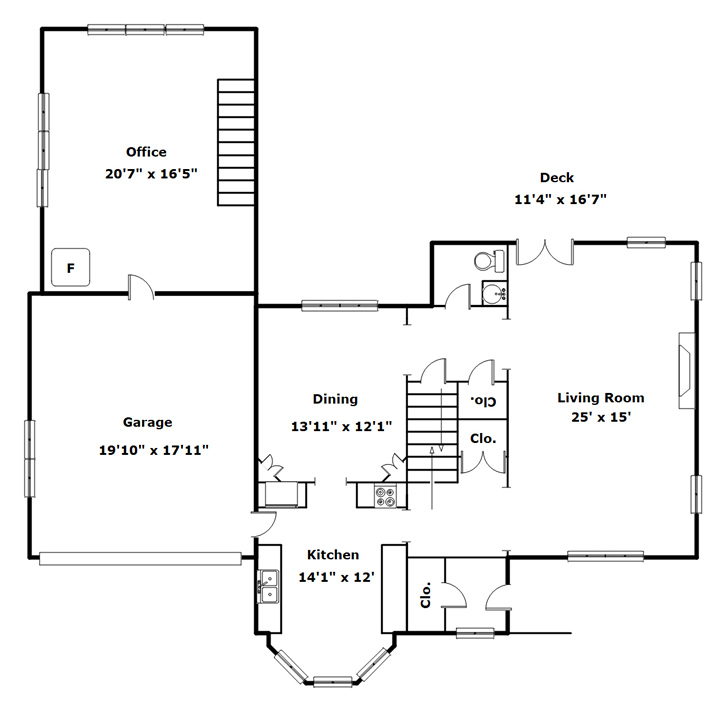 4962 N Grandview Drive , Peoria Heights Il 61616 - Interactive Floor Plan