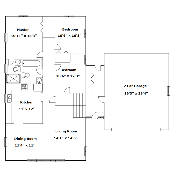 2 Azalea Ct , Savoy IL 61874 - Interactive FLoor Plan