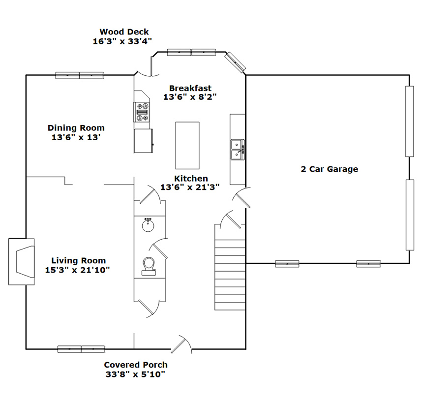 106 Linwood Ct. , Simpsonville SC 29681 - Interactive FLoor Plan