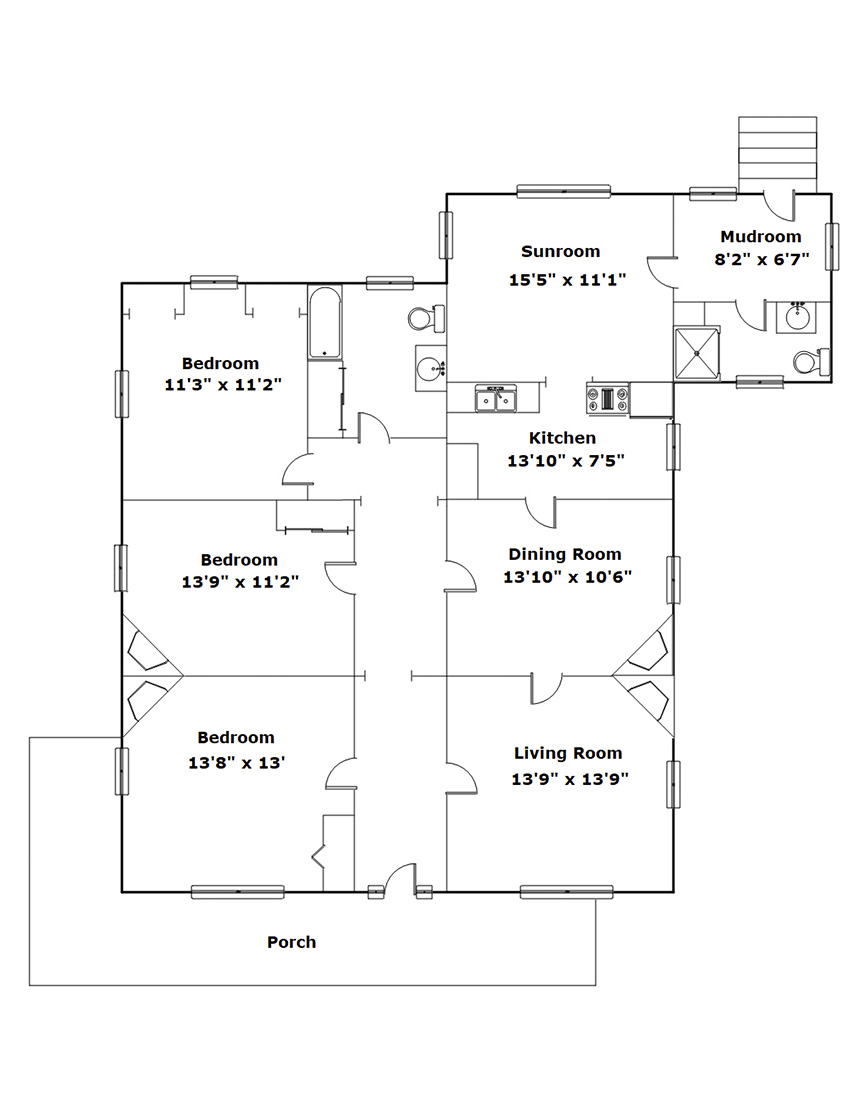 924 Bridge St , Saint Matthews SC 29135 - Interactive FLoor Plan