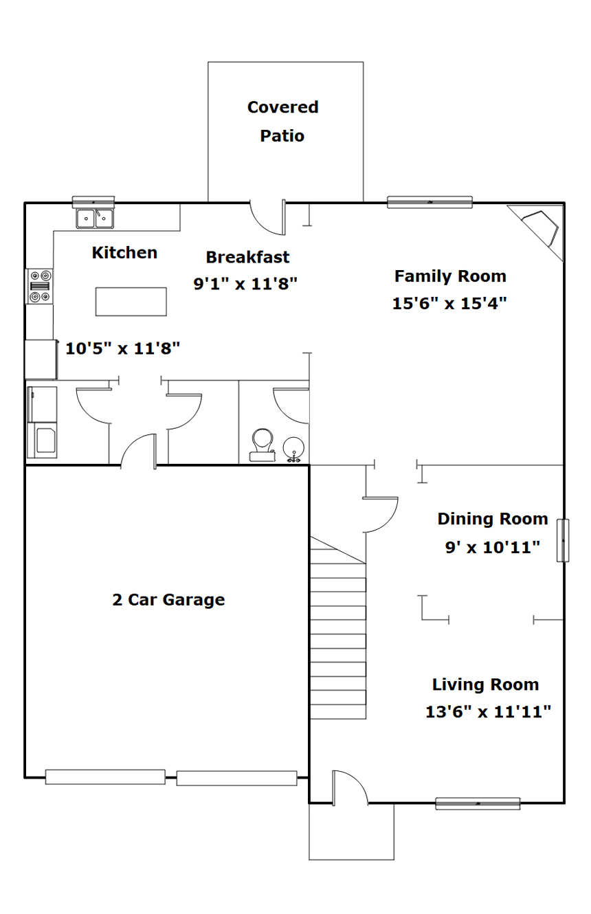 412 Lakemont Dr , Columbia SC 29229 - Interactive FLoor Plan