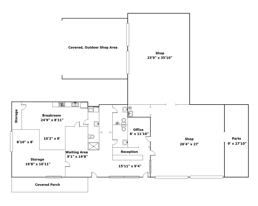 1534 Sunset Blvd , West Columbia SC 29169 - Interactive FLoor Plan